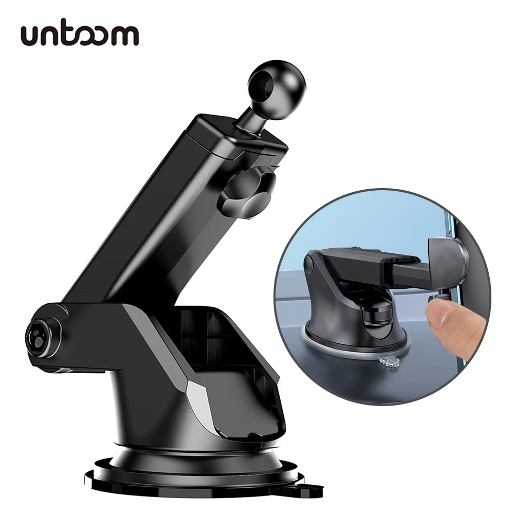 Dashboard Car Phone Holder Accessories 17mm Ball Head Suction Cup Base