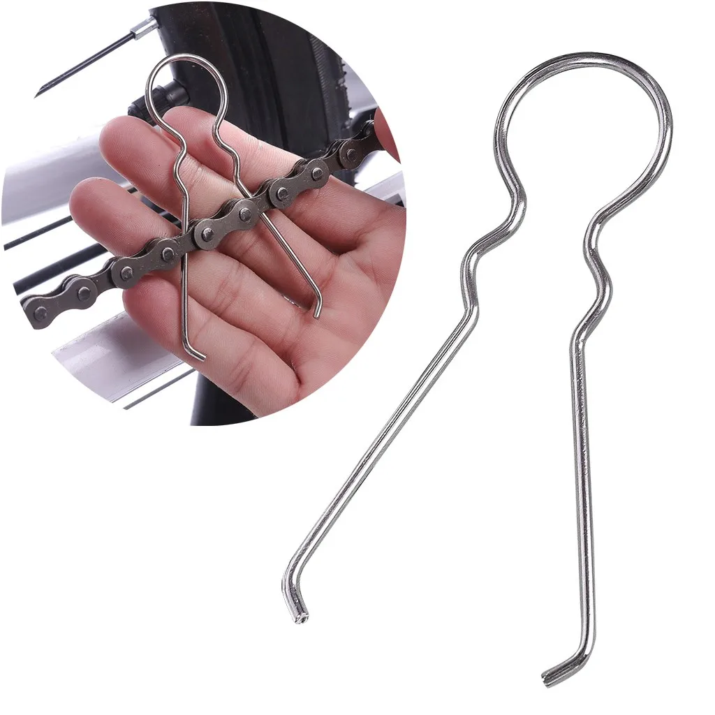 

1pcs Bicycle Repair Tools Stainless Steel Chain Link Disassembly Tool Pliers Mountain Road Bike Chain Hooks Connecting Aid Tools