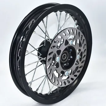 Dirt Bike Pit Bike Front 12 inch Rims 12" 1.85x12 with Disc brake for small off road motorcross CRF Front Wheels spare parts