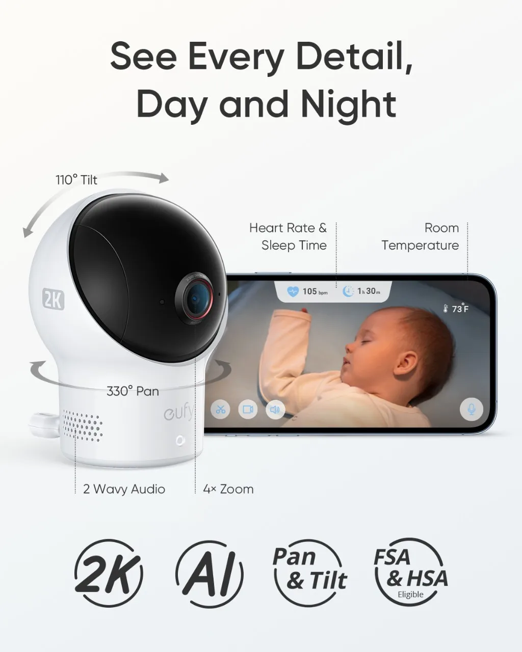 Рисунок 5 - Смарт-Камера eufy Baby S340 с функцией