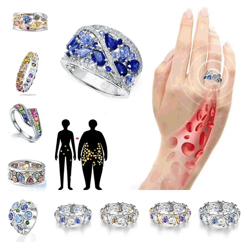 Cross Rings for Women Engagement Wedding Couple Gifts
