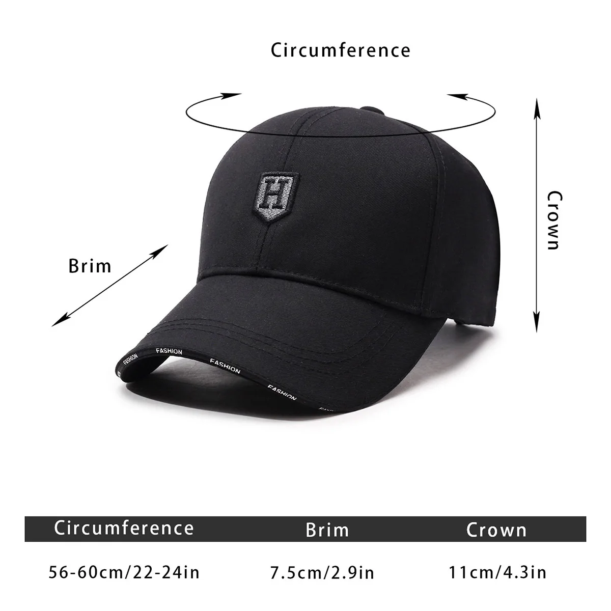 Hats, Men, Summer Long Brim, Baseball Caps, Spring Casual, Outdoor Sun, Fishing Hats, Sunscreens, Shade Caps, Women