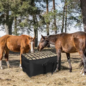Portable Foldable Horse Feed Bag 1