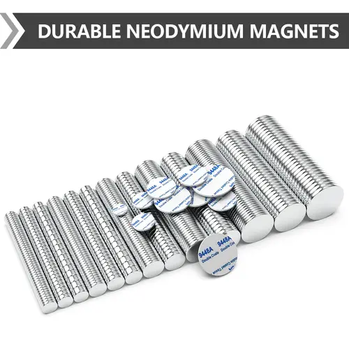 Super Powerful Magnet Neodymium With double-sided adhesive Magnet Round NdfeB N35 Strong Permanent Magnetic imanes Refrigerator - Image 5