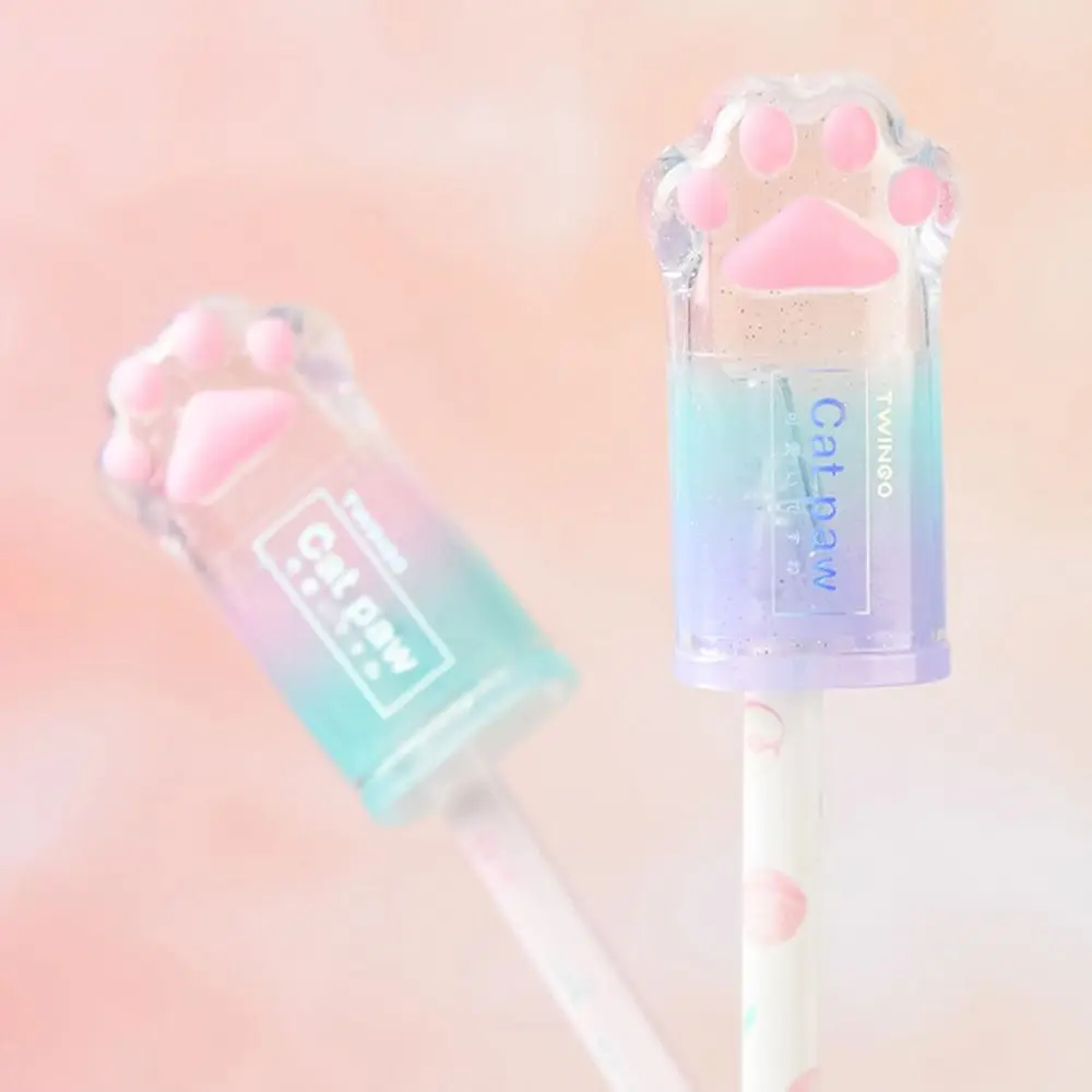 

Creative Cat Claw Pencil Sharpener Gradient Color Cute School Supplies Portable Lovely Stationery Supplies Student Stationery