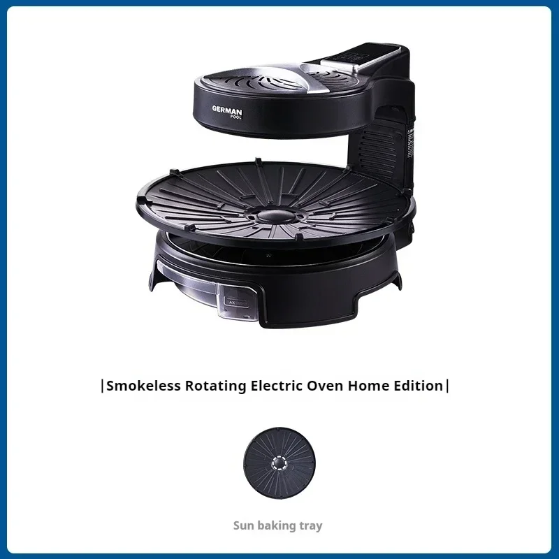 Electric Barbecue Pan Pits Household Frying Oven Electric Roasting Pan Korean Grill Machine Skillets Cooking Pot. 50HZ 3