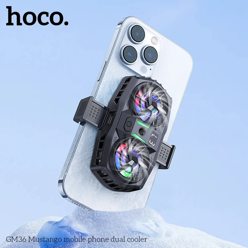 HOCO GM36 Dual Fan Mobile Cooling System