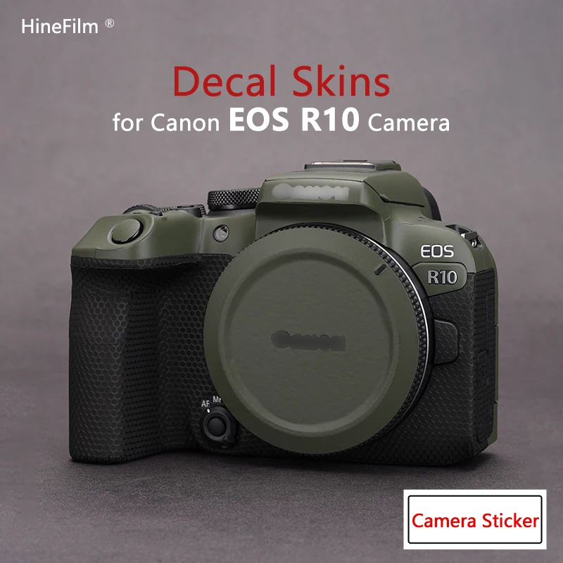 Câmera Premium Decalque Pele para Canon Eos R10 Câmera Protetor de Decalque da Pele Adesivo Anti-risco Capa Filme Eosr10