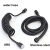 Handheld Black Toilet wash Bidet Faucet Spray Gun Sprayer shower head Anal cleaning washer WC Bathroom water valve hose holder 4