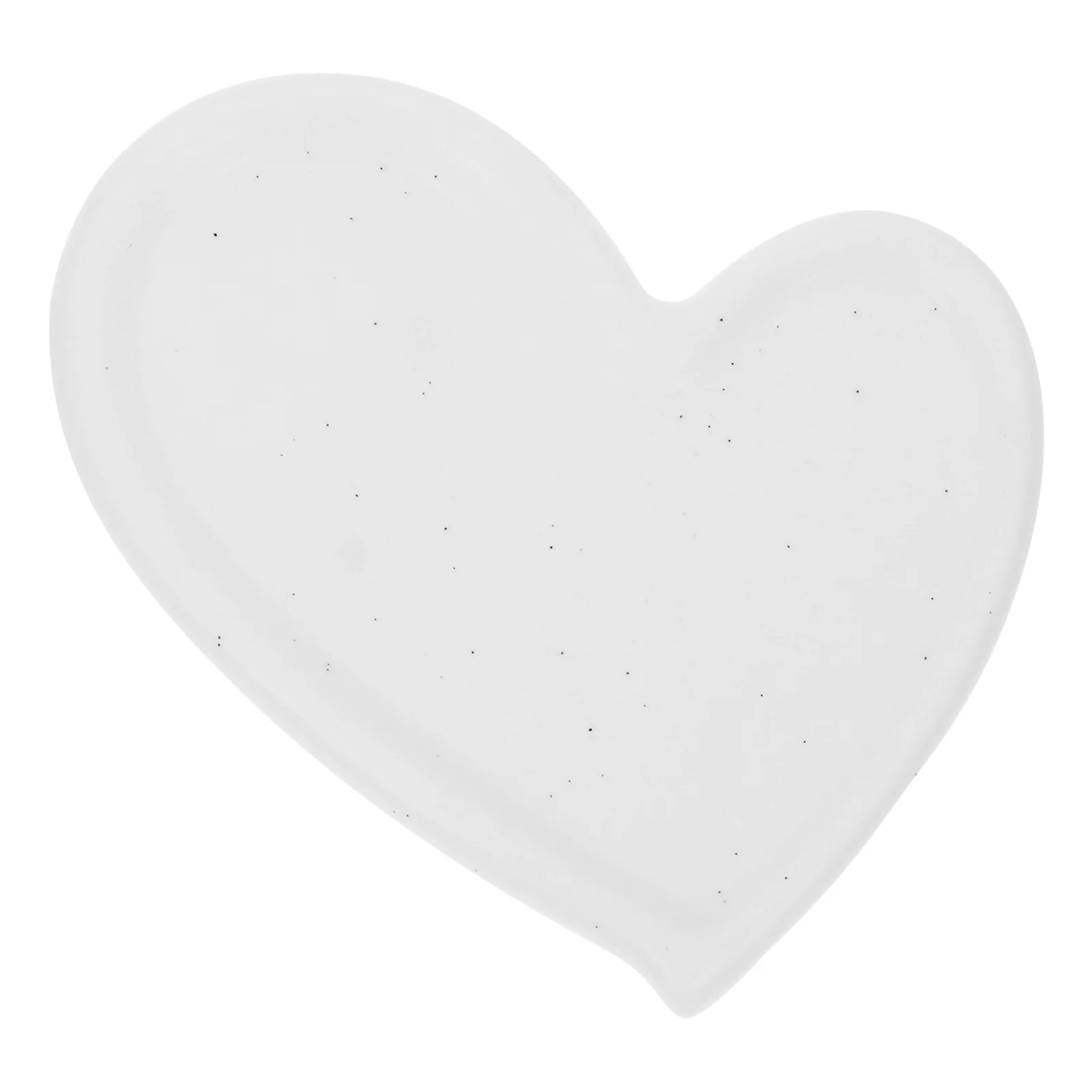 

Ceramic Jewelry Plate Heart Jewelry Dish Heart Ring Necklace Storage Plate