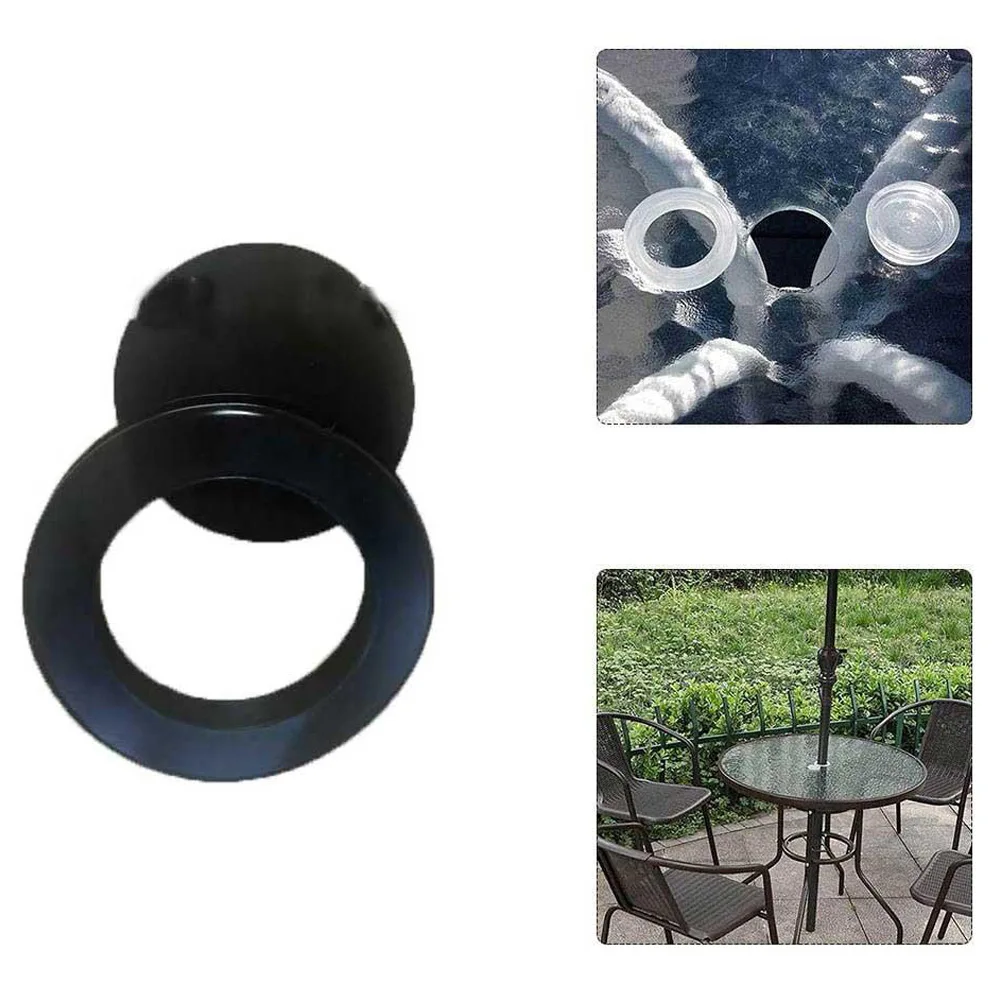 Umbrella Hole Ring Plug Set Patio Table Umbrella Silicone Ring Cap Cover Furniture Table Hole Cover Sunroof Accessories
