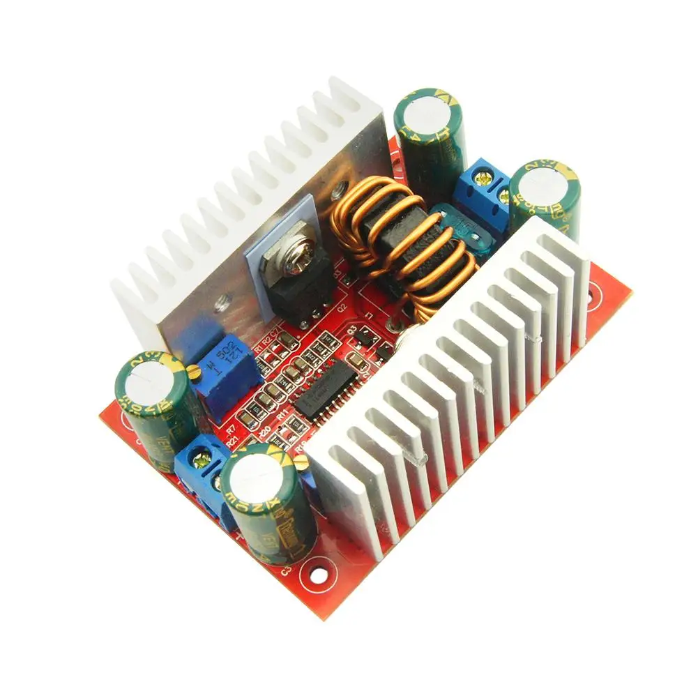400W Step-up Constant Power Supply with Screw Terminals 15A DC-DC Boost Bonstant Current Module High Power for Digital Products