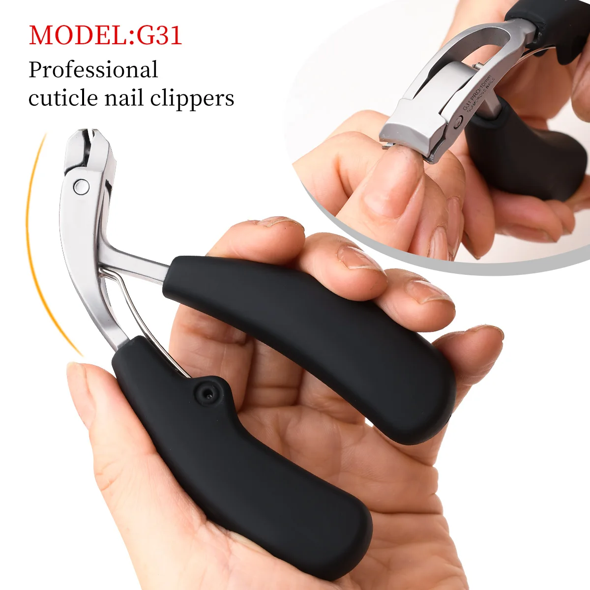 Cortador de unhas curvo com grande abertura, três vezes de armazenamento anti-respingo, cortador de unhas para idosos, unhas grossas, resistente