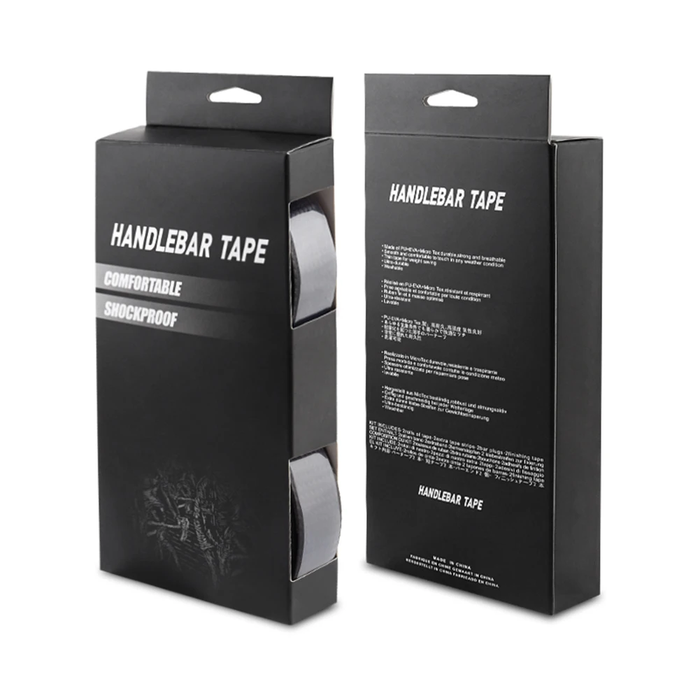 MUQZI PU EVA Handlebar Tape Anti-Slip Damping Road Bike Handle Belt Wraps Sweat Absorption Quick-drying Enhance Bike Grip