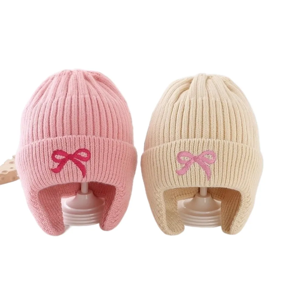 Polyester Kids Ear Protection Beanie Hat