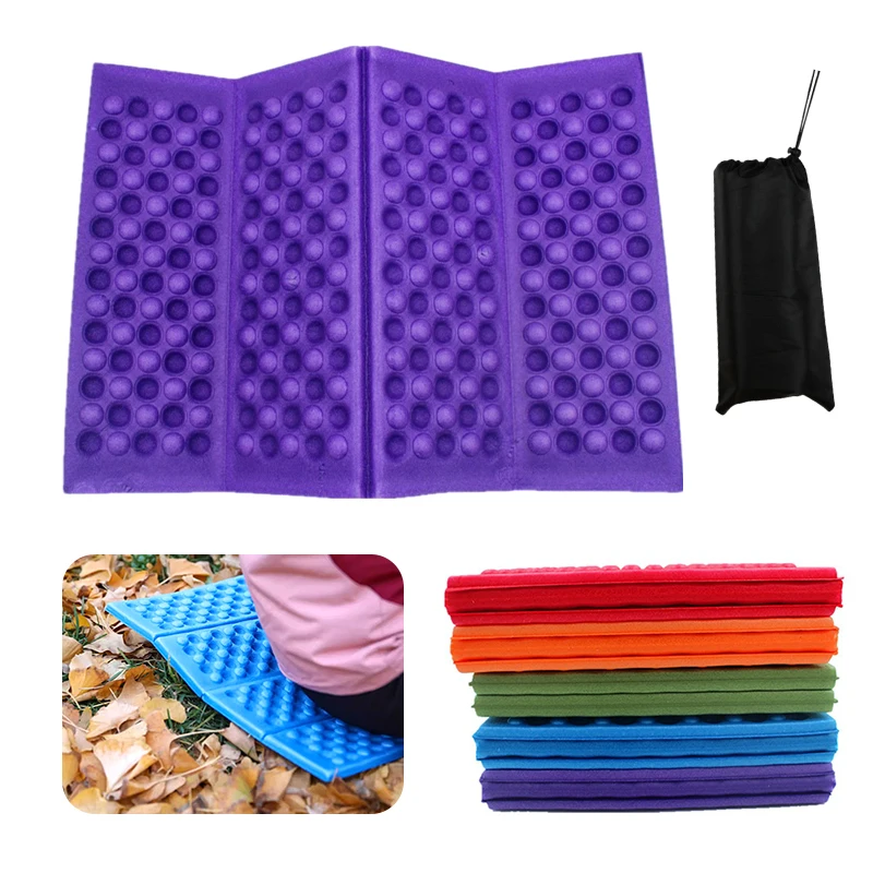 Outdoor Foam Seat Pad Anti-Moisture Seat Mat Travel Hiking Fishing Seat Cushion Camping Picnic Seat Mats Camping Equipment