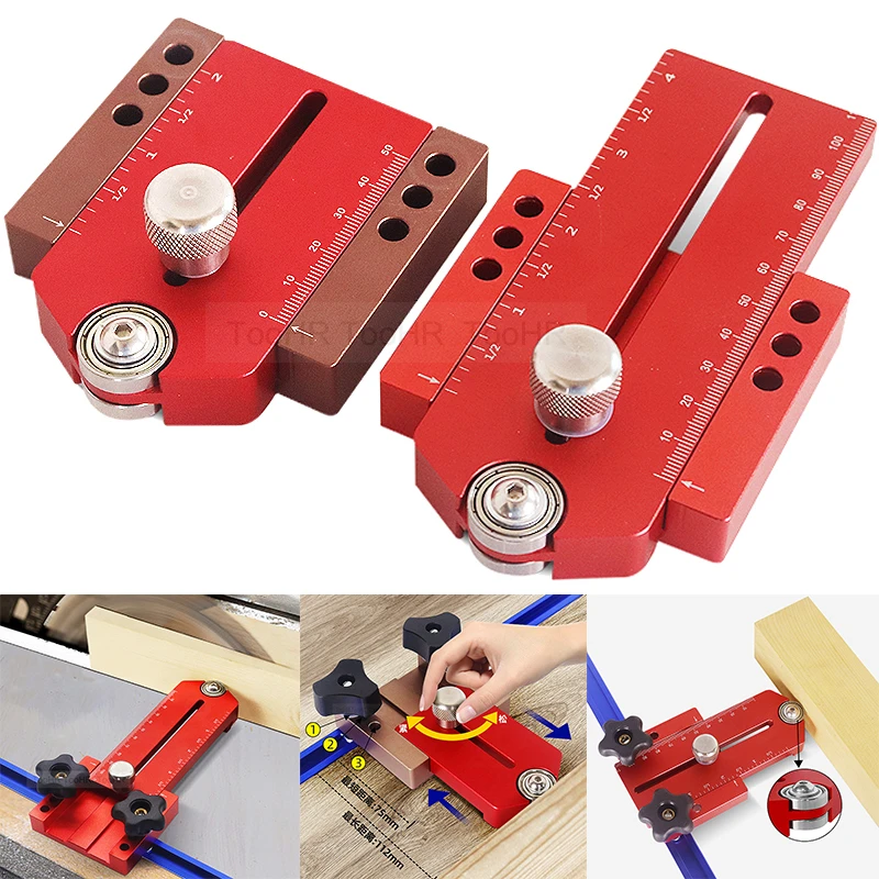 Thin Rip Jig Table Saw Jig Feather Board For Making Repetitive Narrow