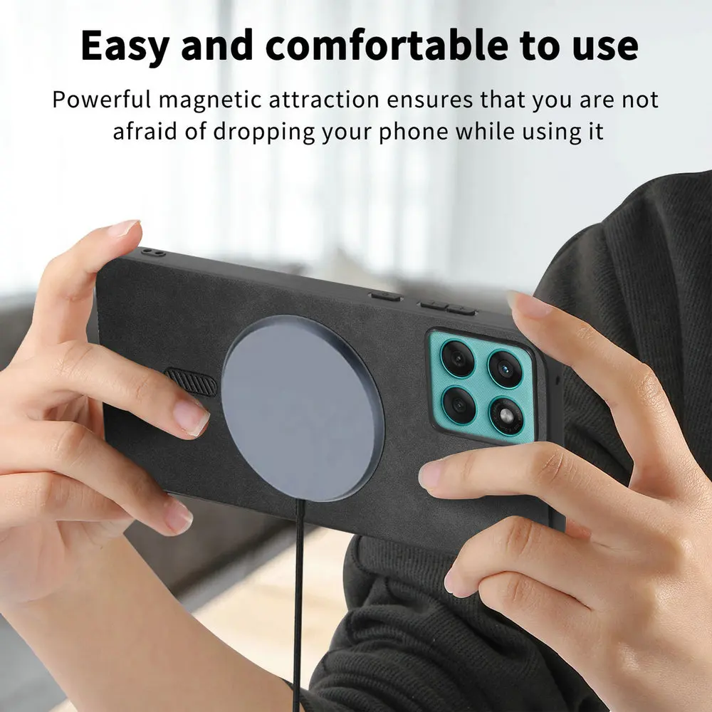 Premium Magnetic Wireless Charging Luxury Case