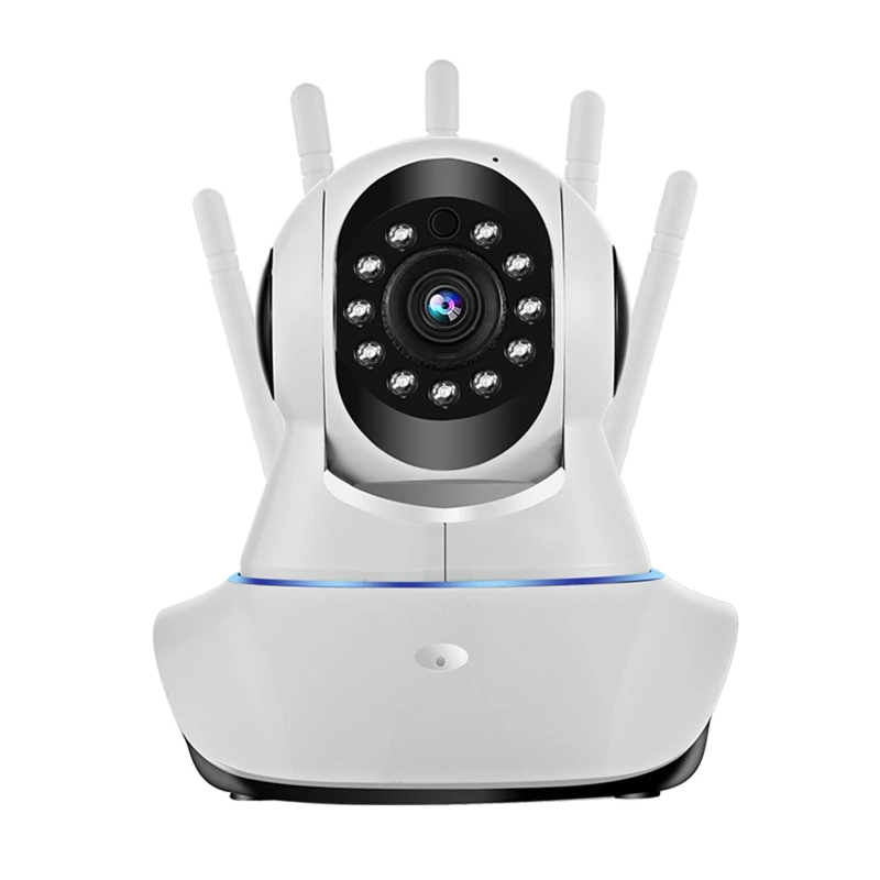 Wireless WiFi Camera Two Way Baby Monitor Automatic Night for Vision Home Security Video Camcorder 1080P 1/6.5'' CMOS for Smart