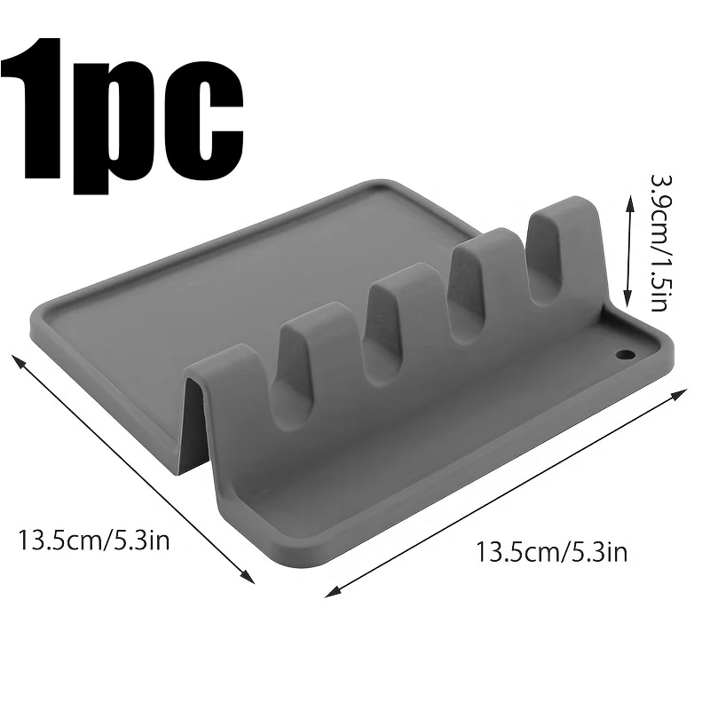 Silicone Multifunctional Kitchen Utensil Drying Rack and Organizer