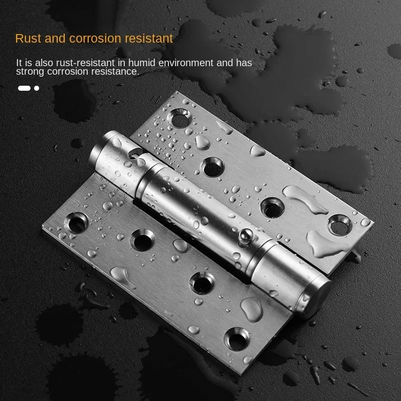 vanzlife Invisible Door Self-Closing Hinge Dark Wooden Door Spring Closer Self-Rebound Positioning for Home Improvement door hinges