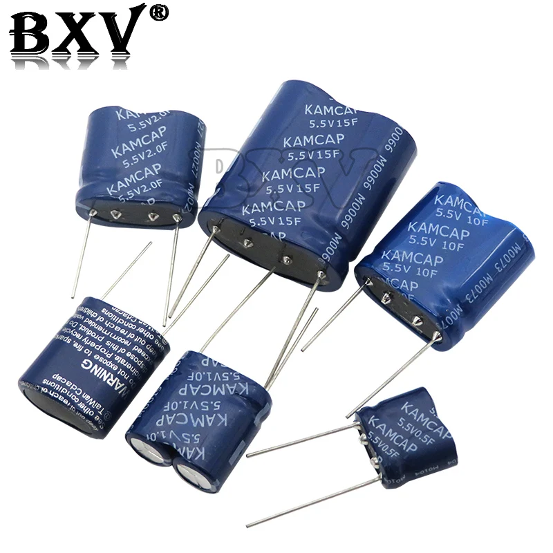 Super Capacitor Farad Capacitor Combination Type 5.5V 0.5F 1F 2F 3.5F 4F 5F 7.5F 10F 15F 1PCS