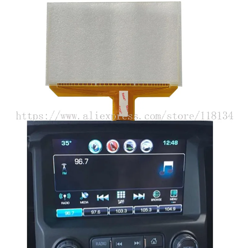 Polegada 55 Pinos 60903xc Tela Sensível ao Toque Dj080pa01a para Chevrolet Gmc Mylink S10 Carro cd de Áudio Player Multimídia Navegação Raido 4.9 8 - Imagem 3