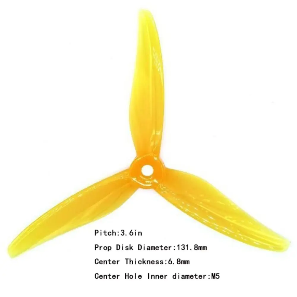 2 pairs Gemfan 51466 V2 5inch 3 Blade/Tri-Blade Propeller Props FPV Brushless motor For FPV Racing Drone 6 Colors