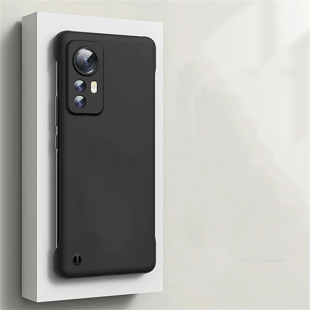 Ultra Slim Frameless Colorful Matte Phone Hard Cover