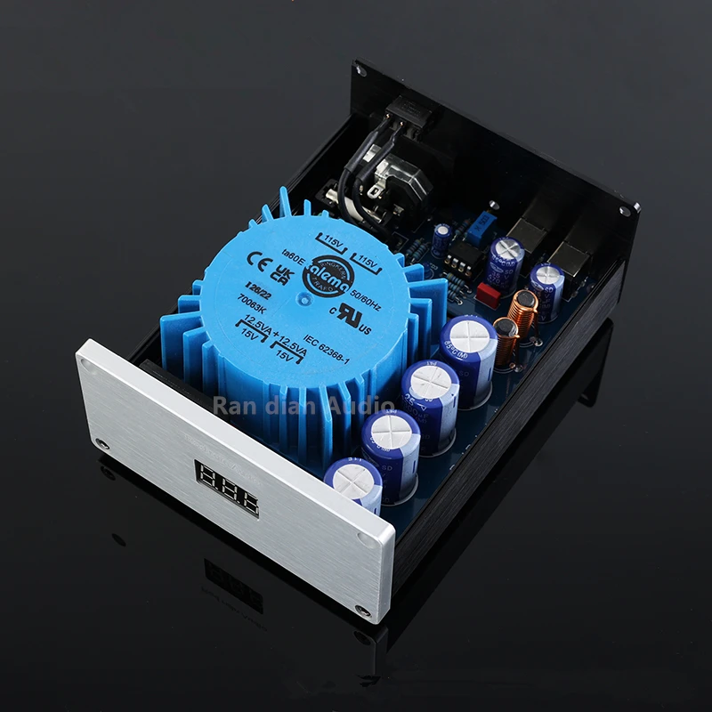 25W Talema 변압기 DC 선형 안정화 전원 공급 장치 DC5V 9V 12V 19V 24V 초저잡음 하이 엔드 오디오에 적합