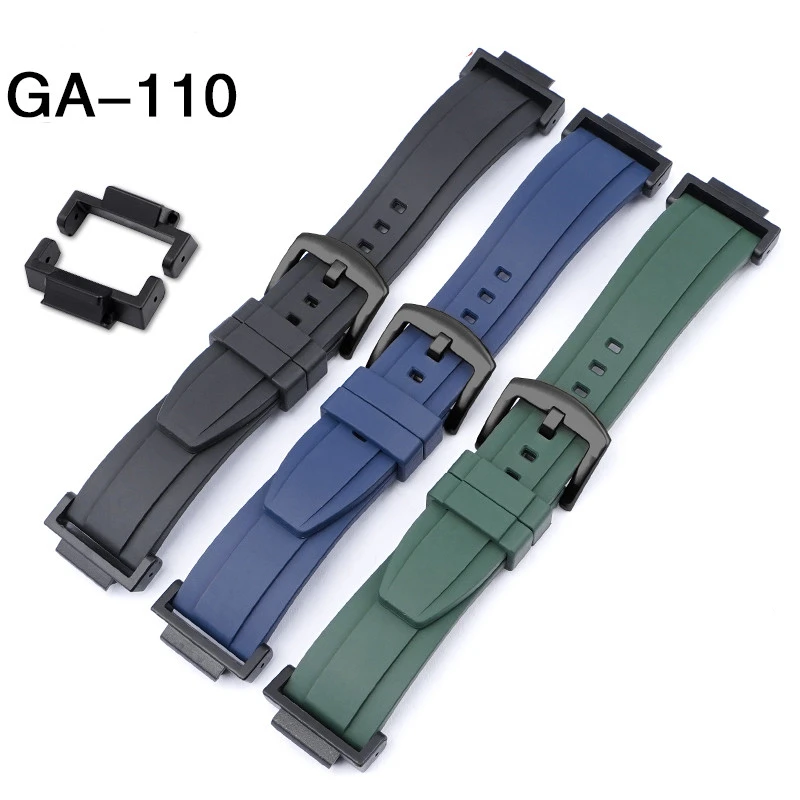 

Ремешок для часов из флюоровой резины, ремешок для Casio G-Shock DW-5600 5610 GA-110 400 700 GD-100/2100 110/120, модификация ремешка для часов