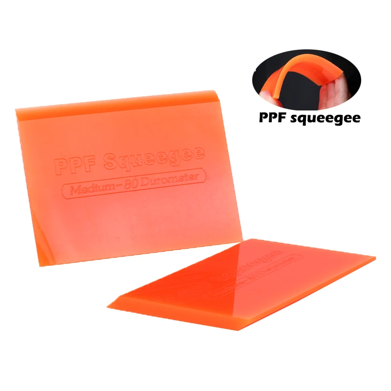 

TOFAR Rubber Squeegee PPF Scraper Car Clear Transparence Film Install Tool Water Wiper Window Tinting Clean Vinyl Spatula New