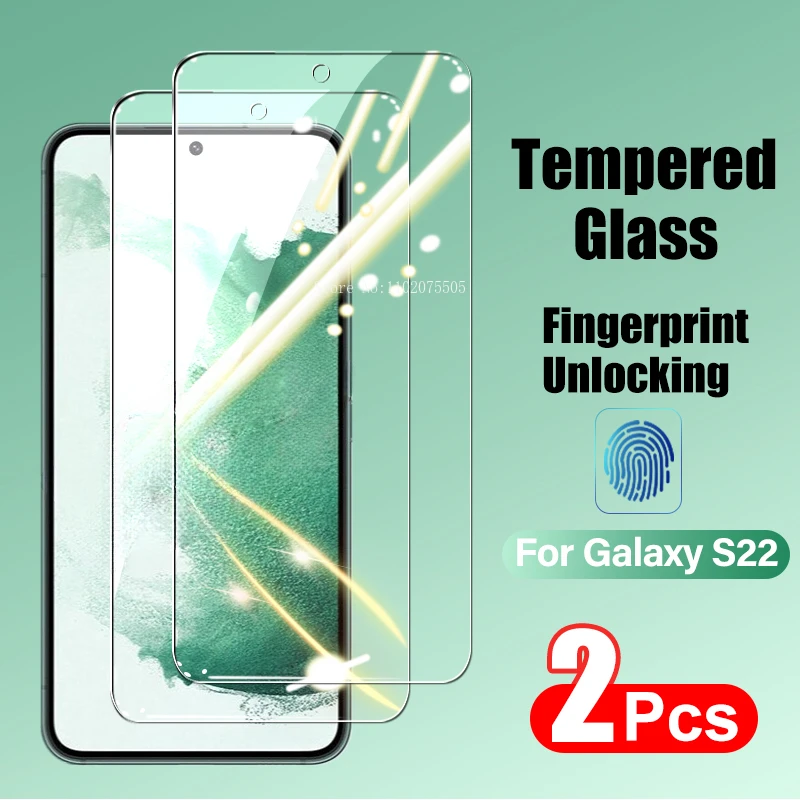 

2 шт., Защитное стекло для Samsung Galaxy S21 S22 S23 Plus S24