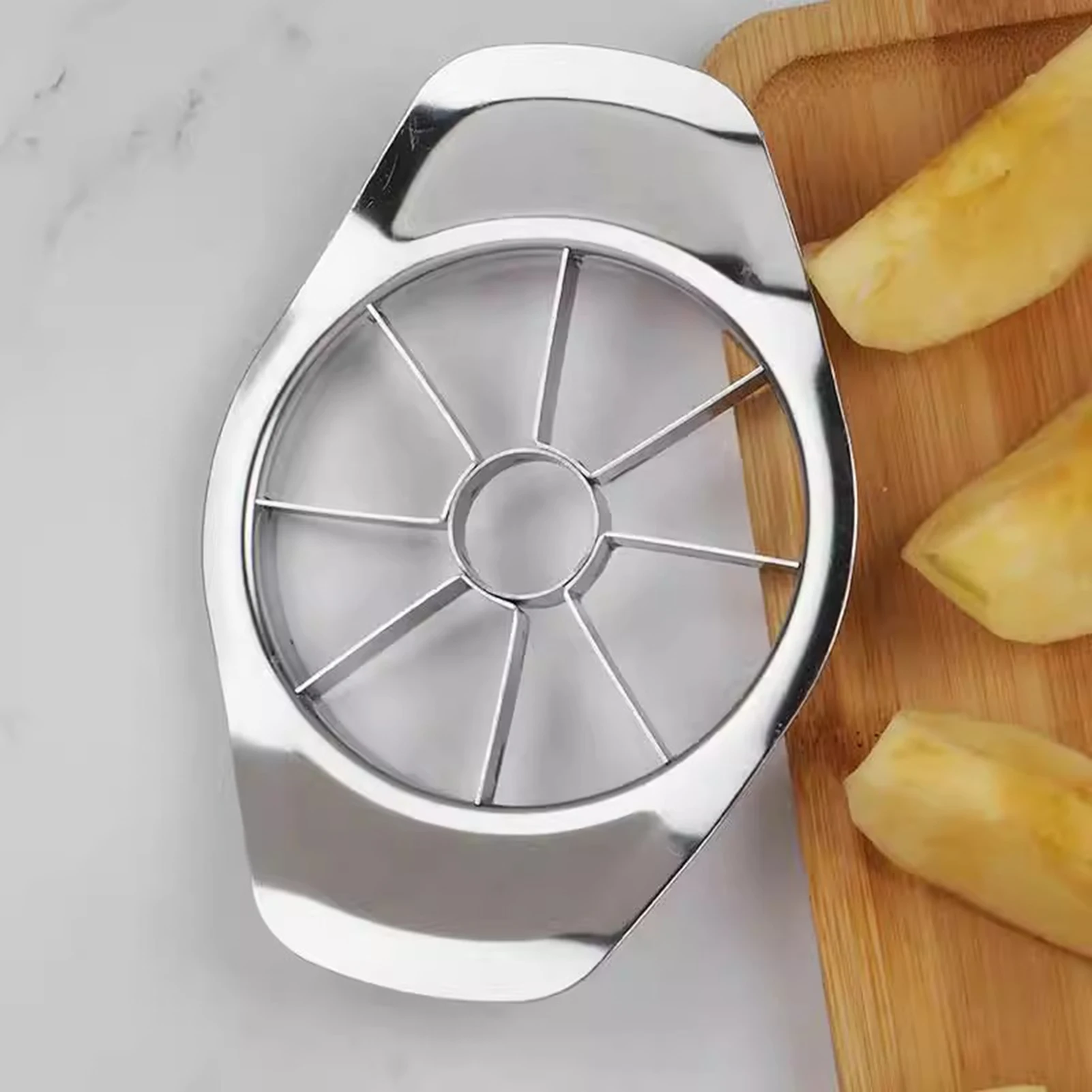 Stainless Steel Corer Slicers For Apples Easy Cleaning Fruit Cores Remover For Fruit Salads