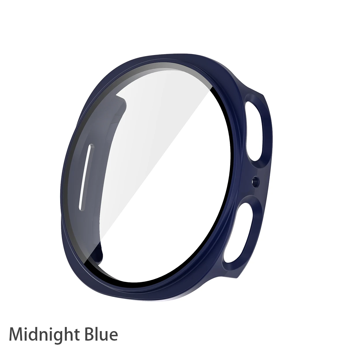 Premium Tempered Glass Case with Full PC Bumper Cover - Screen Protector for Smartwatch Accessories