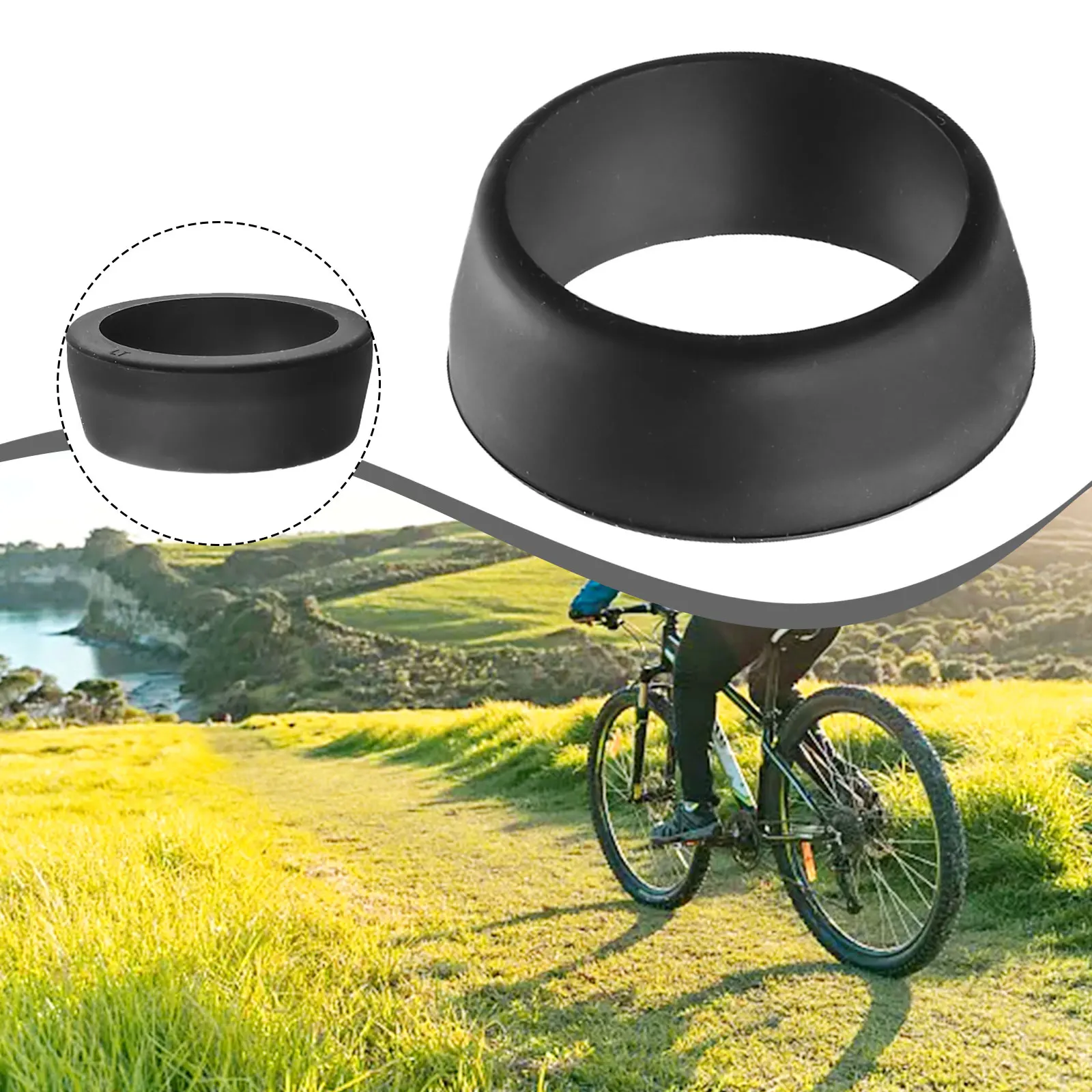 

Protect Your Bike Investment with Bikeseat Post Rubber Ring Protective Dust Cover, Prevent Rust and Damage to Your Seat Post