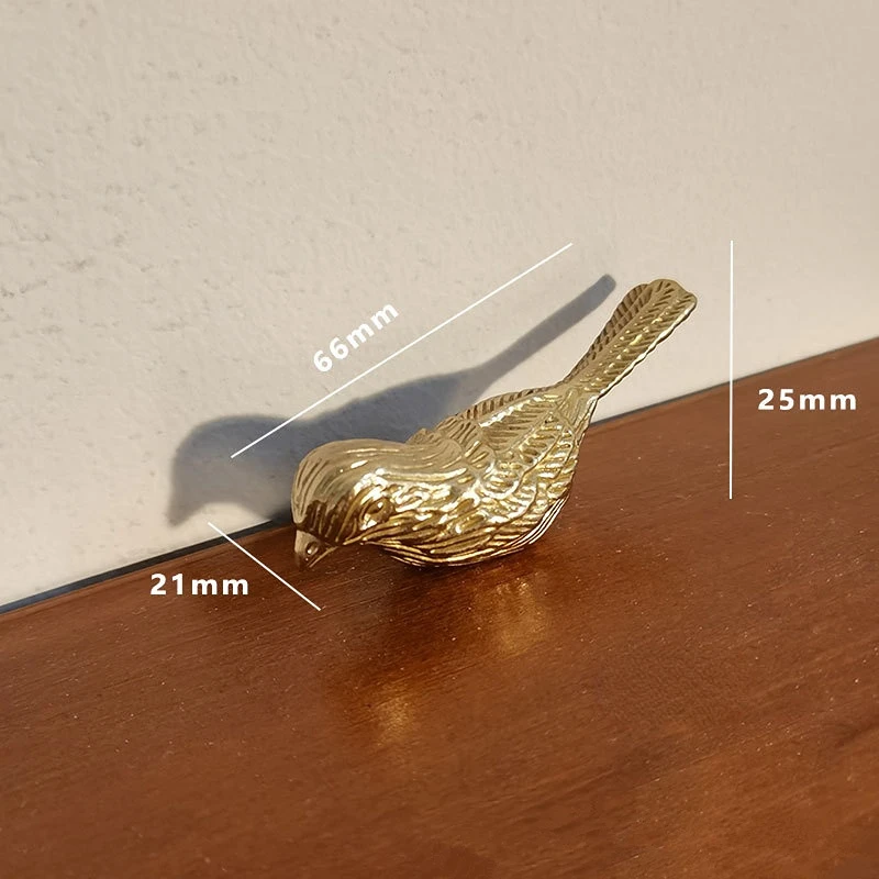 clássico design de pássaro botão de decoração