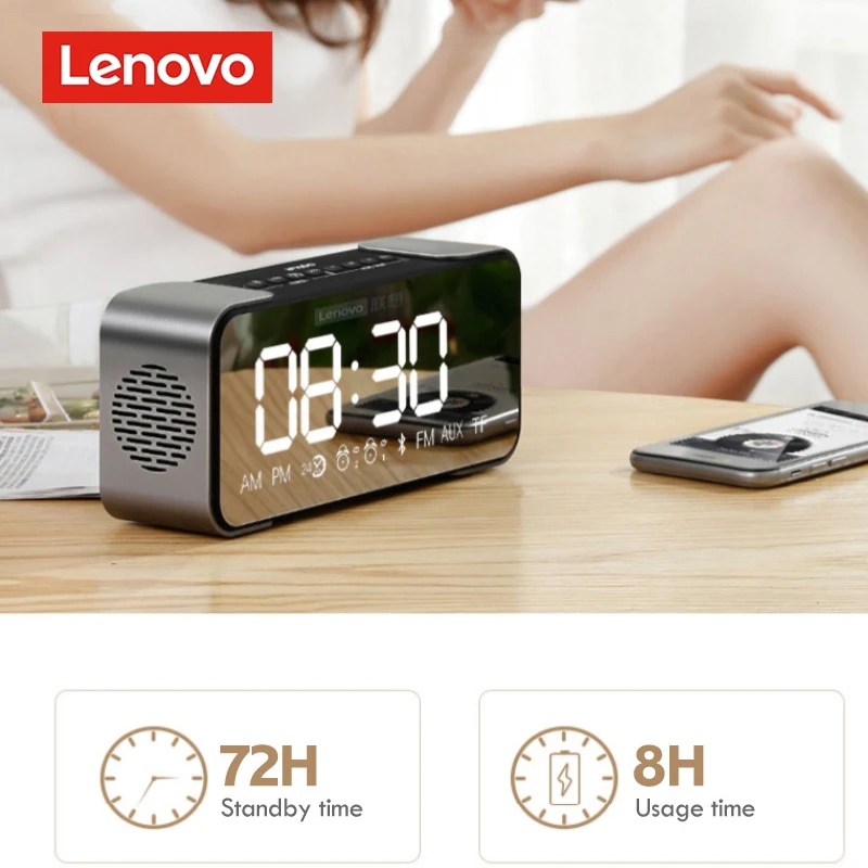 LenovoL022MultiFunctionLEDSpeakersSpecularMiniPortableBluetooth