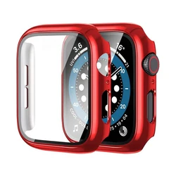 Shockproof All-Around Bumper Case with Screen Protector for Series 10 42mm (Red)