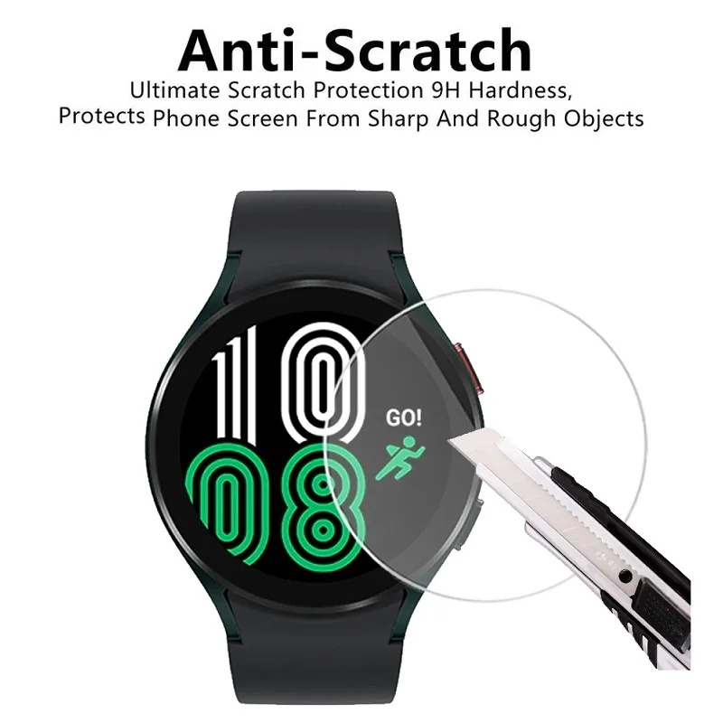 Smart Watch Tempered Glass Screen Protector 40MM 39MM 38MM 37MM 35MM 33MM 41MM 42MM 44MM 30MM-46MM Smartwatch Film Protector