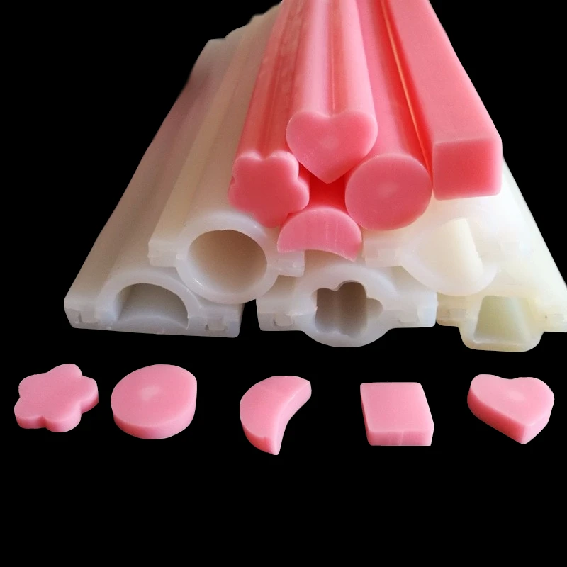 Soap Molds Kit Christmas Tree Cat Cloud Heart Star Moon Flower Cactus Silicone Long Tube Mold