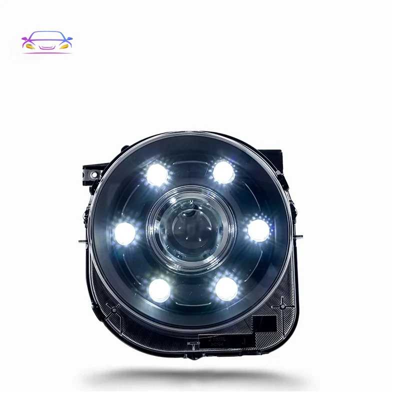 

Передние фары для Jeep SUV Renegade 2016-2019, Модернизированная светодиодная двойная Лазерная линза, дневной ход, сигнал поворота, тормозные фары в сборе