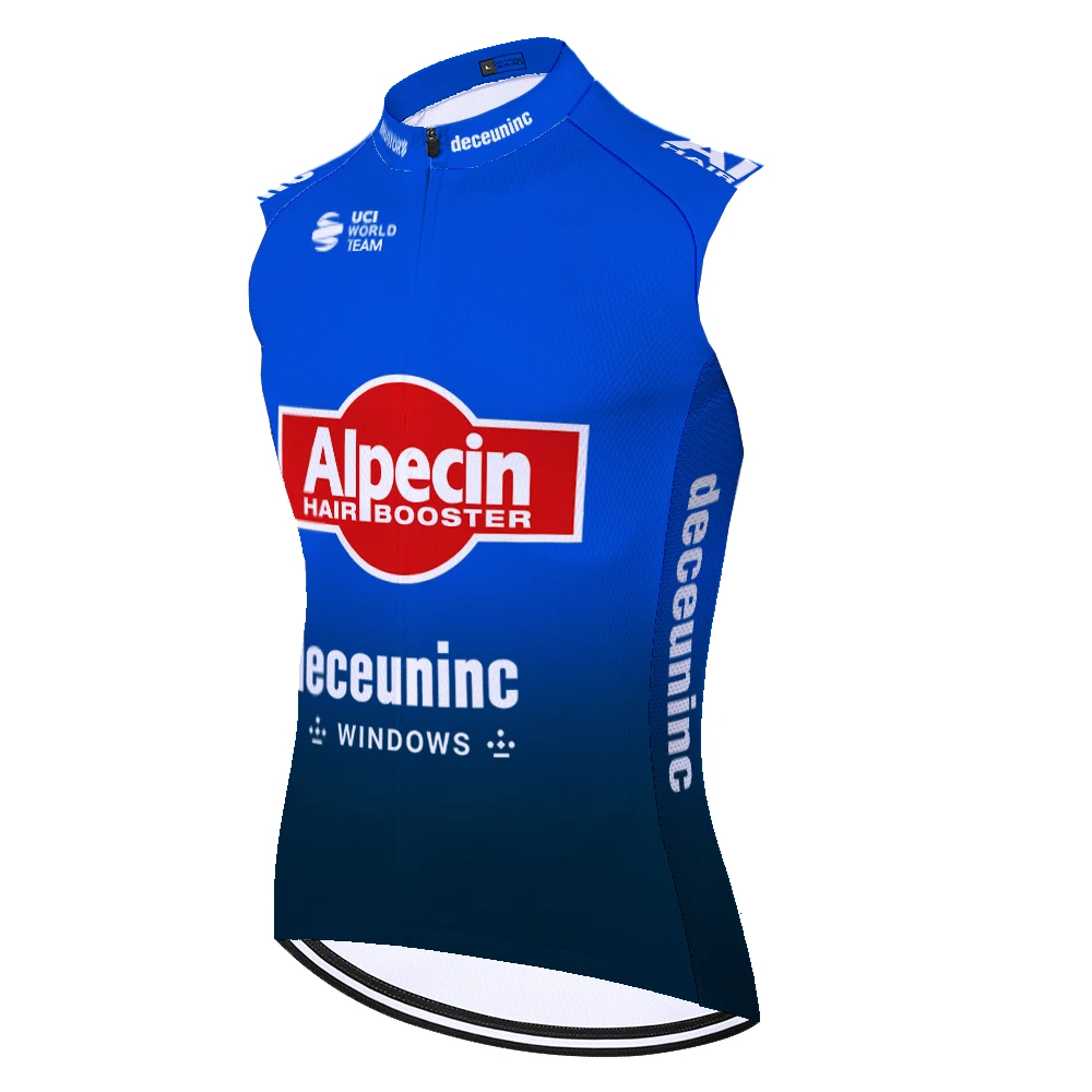 2023 Alpecin Fenix Maillot Ciclismo Hombre Non Antivento Camiseta Mtb Retro Jersey Vest Bike Clothes Muslimah