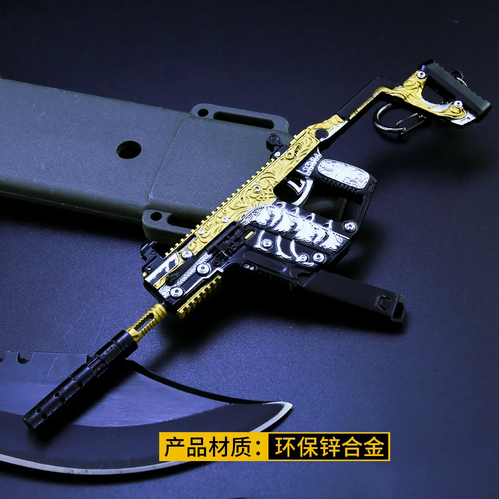 14 см KRISS Vector Пистолет-пулемет Модель металлического оружия PUBG ...