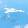 1:400 Concorde Air France Airplane Model Airliner Alloy Diecast Air Plane Model Toys Collection Home Decor Miniatures 4