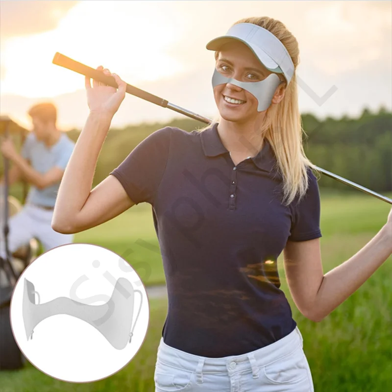 Summer Ice Silk Mask  UV Protection Sunscreen Veil Face Cover Riding  Anti-UV Eye Patches Sport Mask 자외선 차단 마스크