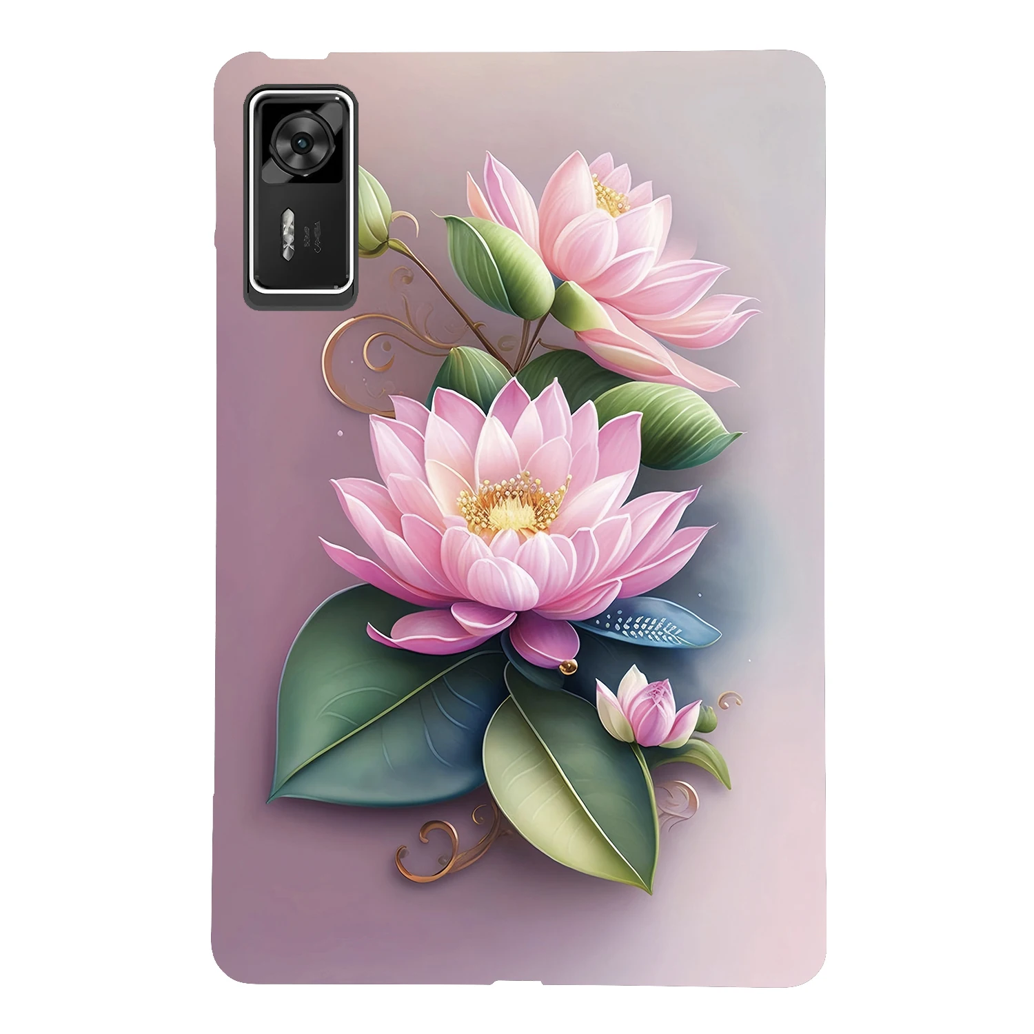 Silicone Cartoon Pattern Tablet Case - Protective TPU Shell