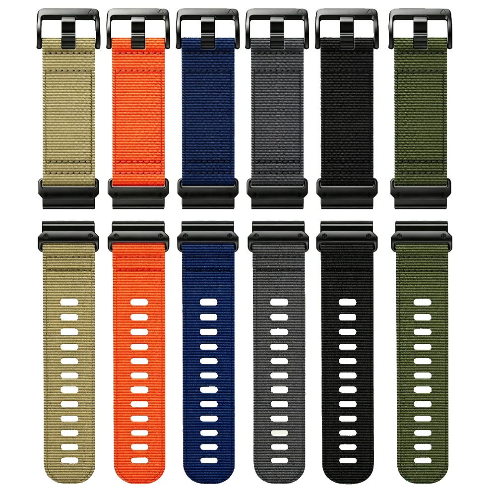 Nylon Braided QuickFit Strap - 26mm & 22mm
