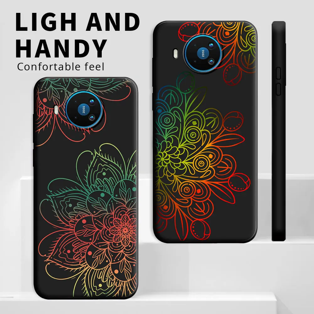 Shockproof Silicone TPU Phone Case - Fashion Cartoon Back Cover for Nokia 8.3 5G & 8 V 5G UW