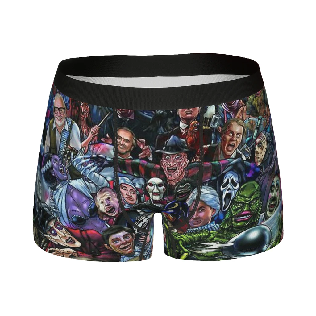

Meme Horror Collage Underpants Breathbale Panties Male Underwear Comfortable Shorts Boxer Briefs